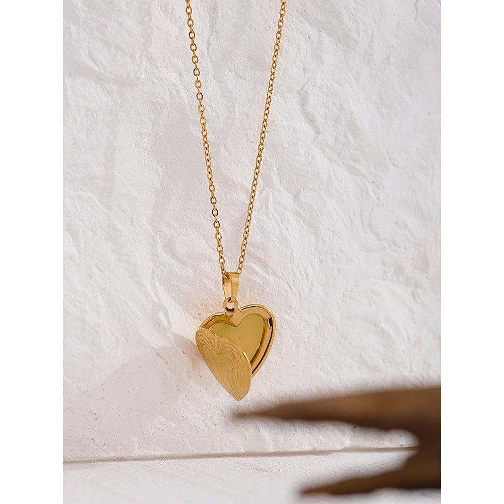 Heart Locket Necklace, Timeless and Sentimental