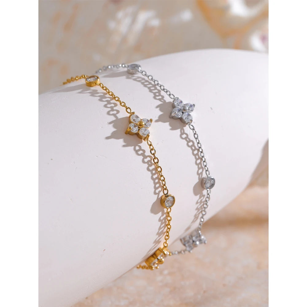 Dazzling Cubic Bracelet