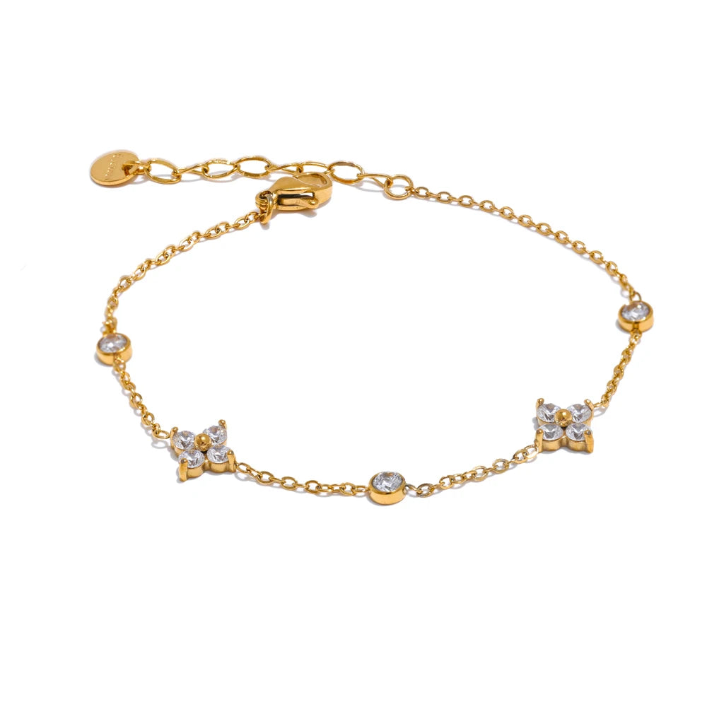 Dazzling Cubic Bracelet