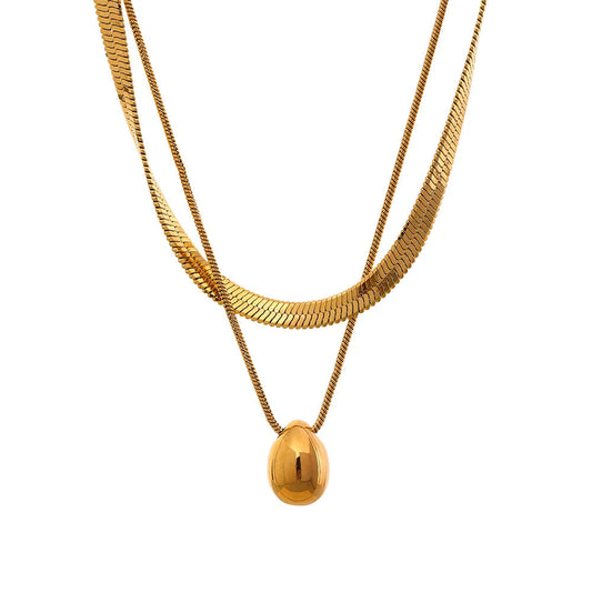 Luxe Layered Gold Necklace Set