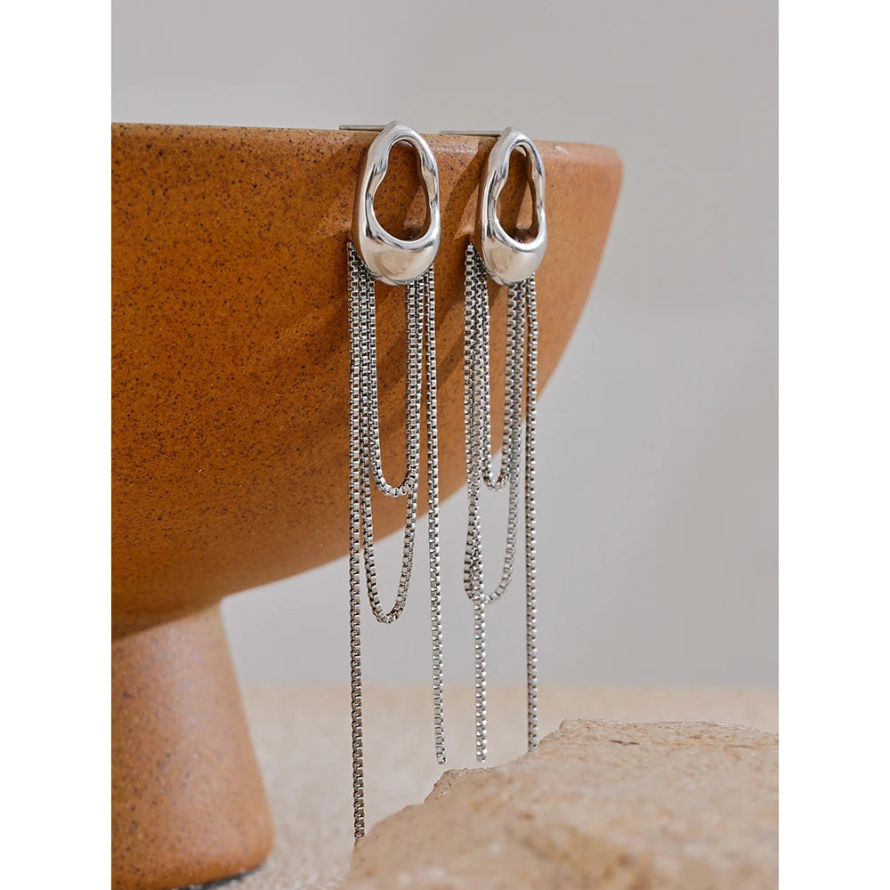 Drop Chain Earrings