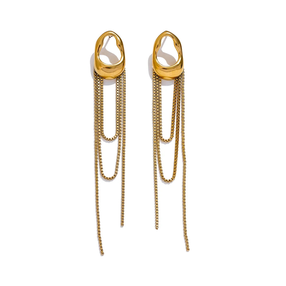 Drop Chain Earrings